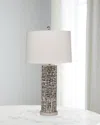 John-richard Collection Static Table Lamp In Silver