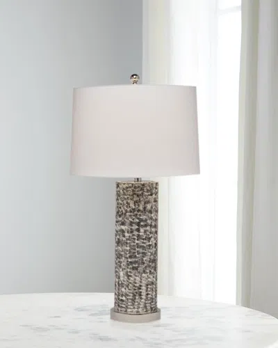 John-richard Collection Static Table Lamp In Silver
