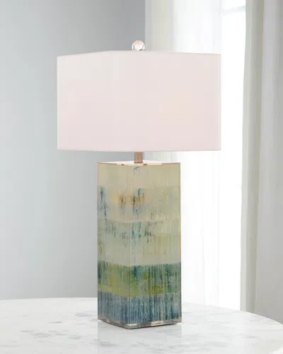 John-richard Collection Strata Table Lamp In Multi
