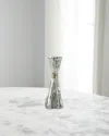 John-richard Collection Taut Metal Candleholder, Medium In Silver
