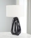 John-richard Collection Terrene 34" Table Lamp In Black