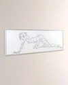 John-richard Collection The Prowl Wall Art By Mark Mcdowell In White