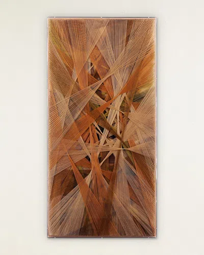 John-richard Collection Threads Of Fate Wall Decor In Brown
