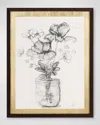 John-richard Collection Thrive Framed Giclee By Manny Woodard In Blue