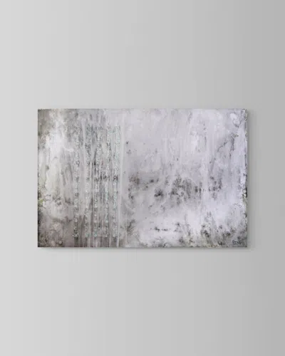 John-richard Collection Thunderstorm Wall Art By Mary Hong In Gray