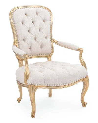 John-richard Collection Trianon Chair In White