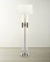 John-richard Collection Troika Floor Lamp In Bronze