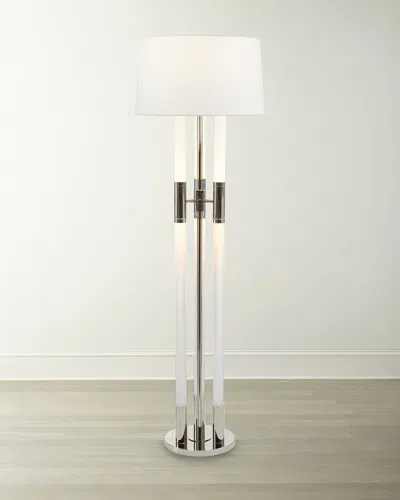 John-richard Collection Troika Floor Lamp In Brown