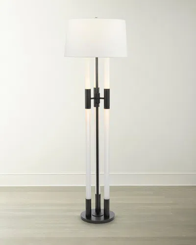 John-richard Collection Troika Floor Lamp In Metallic