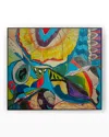 John-richard Collection Under Water Giclee Art On Canvas By Amy Reshefsky In Multi