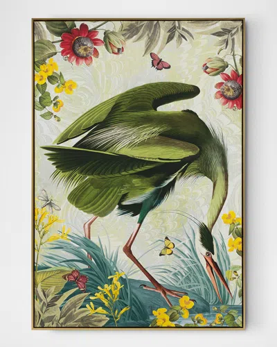 John-richard Collection Vibrant Birds Iii Framed Giclee
