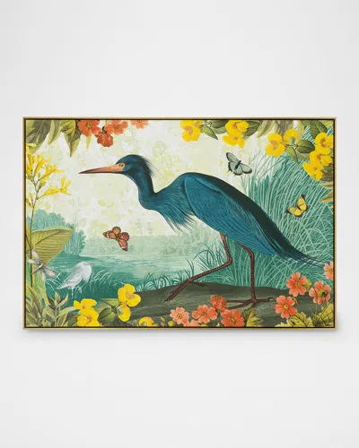 John-richard Collection Vibrant Birds Iv Framed Giclee