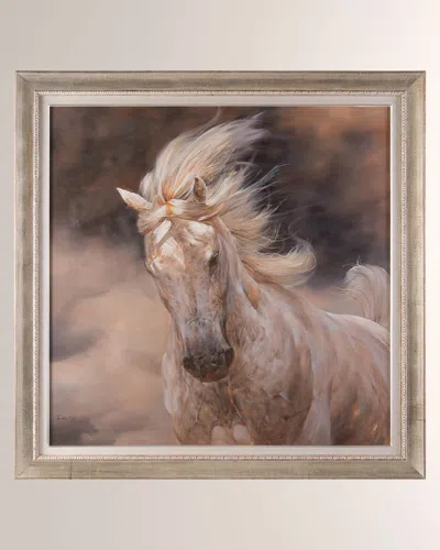 John-richard Collection Wingka Stallion Canvas Print In Neutral