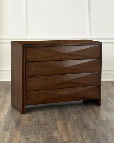 John-richard Collection Woodrow 4-drawer Chest In Brown