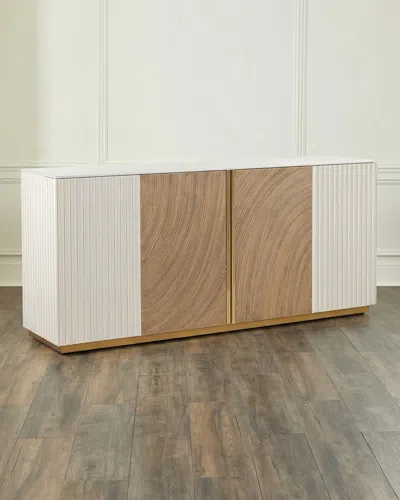 John-richard Collection X Carol Benson-cobb Province 4-door Credenza In Multi