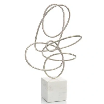 John-richard Decorative Object In White