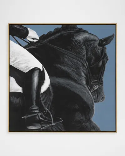 John-richard El Nero Framed Giclee By Kim Heal In Black