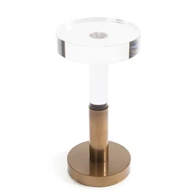 John-richard End Table In Clear