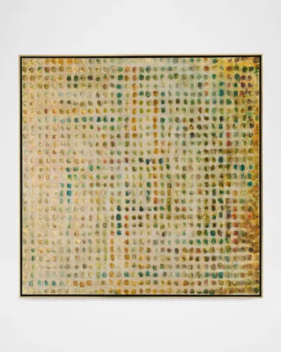 John-richard Fragments Of Harmony Framed Original Painting By Tony Fey In Brown