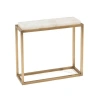 John-richard Frame End Table In White