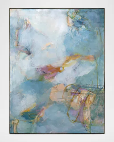 John-richard Hewn Framed Print By Shelley Bolton In Blue