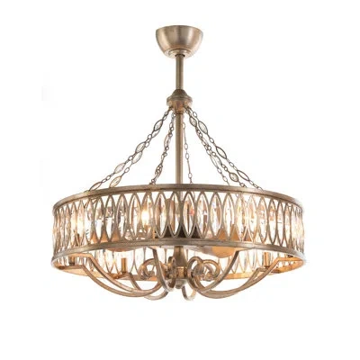 John-richard Marquise 8 - Light Unique / Statement Empire Chandelier In Gold