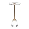 John-richard Martini End Table In Clear