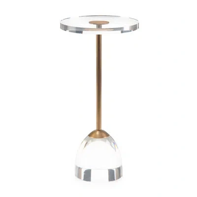 John-richard Martini End Table In Clear