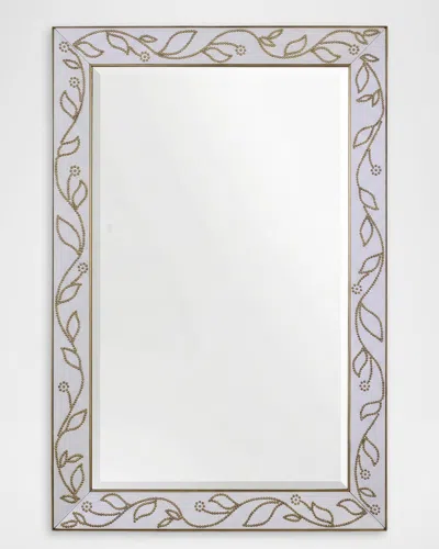 John-richard Napa 60" Leather Wall Mirror