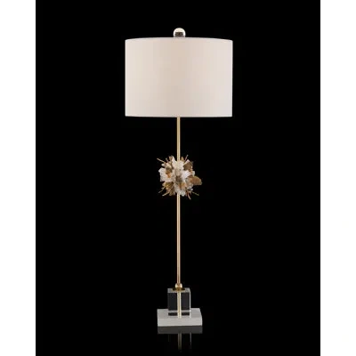 John-richard Organic 36.5" Gold Buffet Lamp
