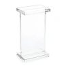 John-richard Pedestal End Table In Clear