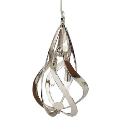 John-richard Ribbons 2 - Light Chandelier In Polished Nickel