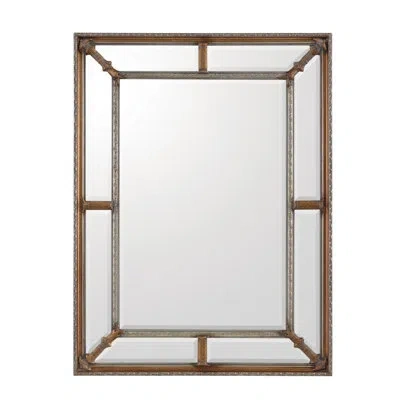 John-richard Richland Traditional Distressed Accent Mirror