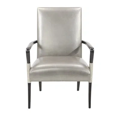 John-richard Savona Upholstered Armchair In Anthem Casablanca Pewter