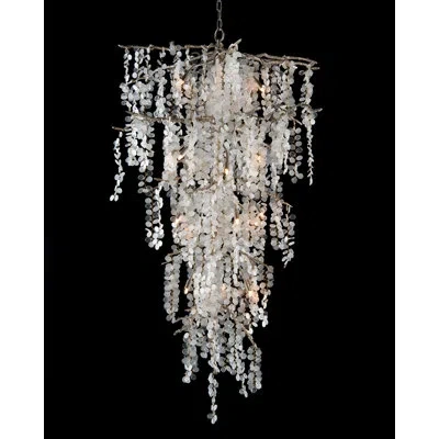 John-richard Shiro 21 - Light Unique / Statement Tiered Chandelier In Brass