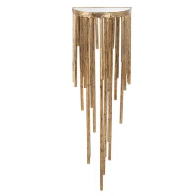 John-richard Staggered Sconce Wall Décor In Gold;mirrored