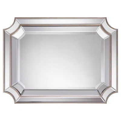 John-richard Stella Beveled Accent Mirror In Beige