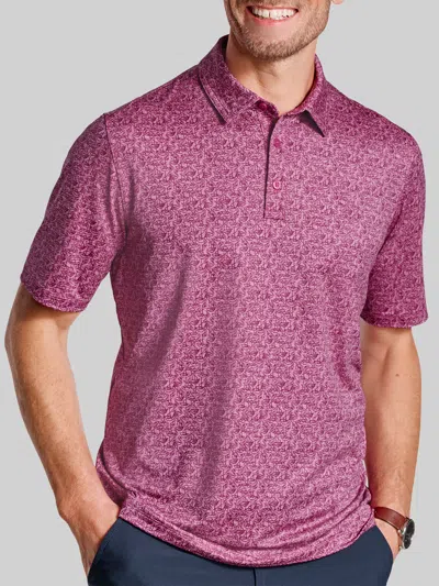 Johnston &amp; Murphy Johnston & Murphy Big & Tall Men's Regular Fit Xc+ Ace 4-way Stretch Performance Polo In Purple