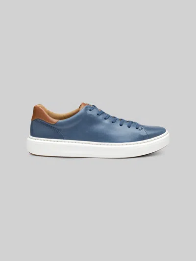 Johnston &amp; Murphy Johnston & Murphy Men's Anders Lace-to-toe Sneakers In Blue