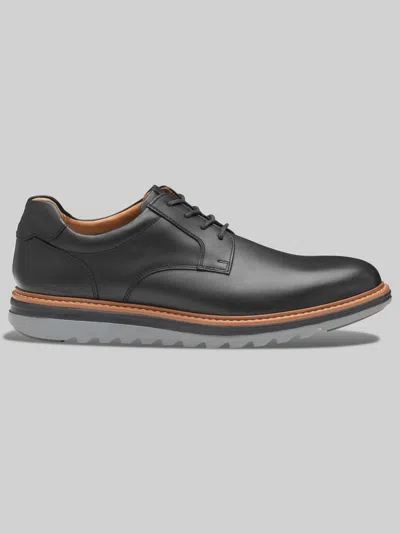 Johnston &amp; Murphy Johnston & Murphy Men's Braxton Plain Toe Oxfords In Black