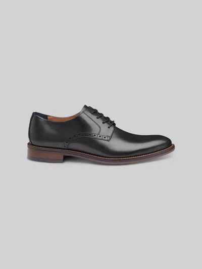 Johnston &amp; Murphy Johnston & Murphy Men's Conard 2.0 Leather Plain Toe Oxfords In Black