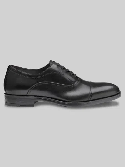 Johnston &amp; Murphy Johnston & Murphy Men's Conlin Cap Toe Oxfords In Black