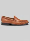 Johnston &amp; Murphy Johnston & Murphy Men's Harrison Venetian Glove Leather Slip-on Loafers Cognac - Size: 11 D-width In Brown