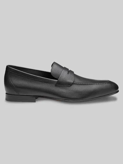 Johnston &amp; Murphy Johnston & Murphy Men's Higgins Moc Toe Bit Loafers In Black
