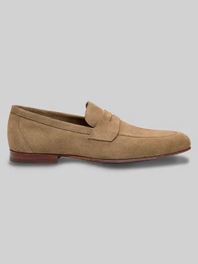 Johnston &amp; Murphy Johnston & Murphy Men's Higgins Moc Toe Bit Loafers In Brown