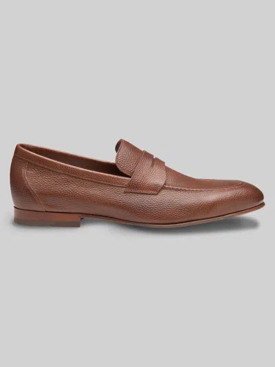 Johnston &amp; Murphy Johnston & Murphy Men's Higgins Moc Toe Bit Loafers In Brown