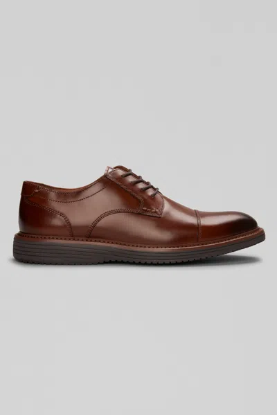 Johnston &amp; Murphy Johnston & Murphy Men's Hodges Cap Toe Oxfords In Brown