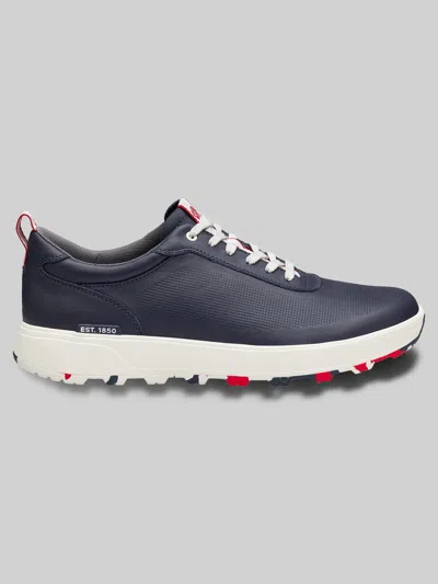 Johnston &amp; Murphy Johnston & Murphy Men's Lucas Upton Waterproof U-throat Sneakers In Blue