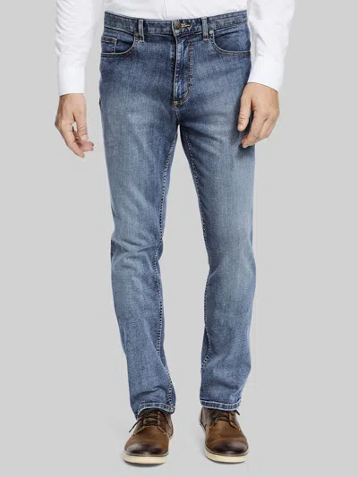 Johnston &amp; Murphy Johnston & Murphy Men's Modern Fit Denim Jeans In Blue