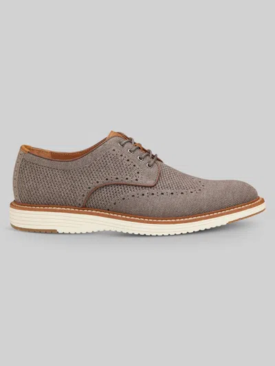 Johnston &amp; Murphy Johnston & Murphy Men's Upton Knit Wingtip Oxfords In Brown